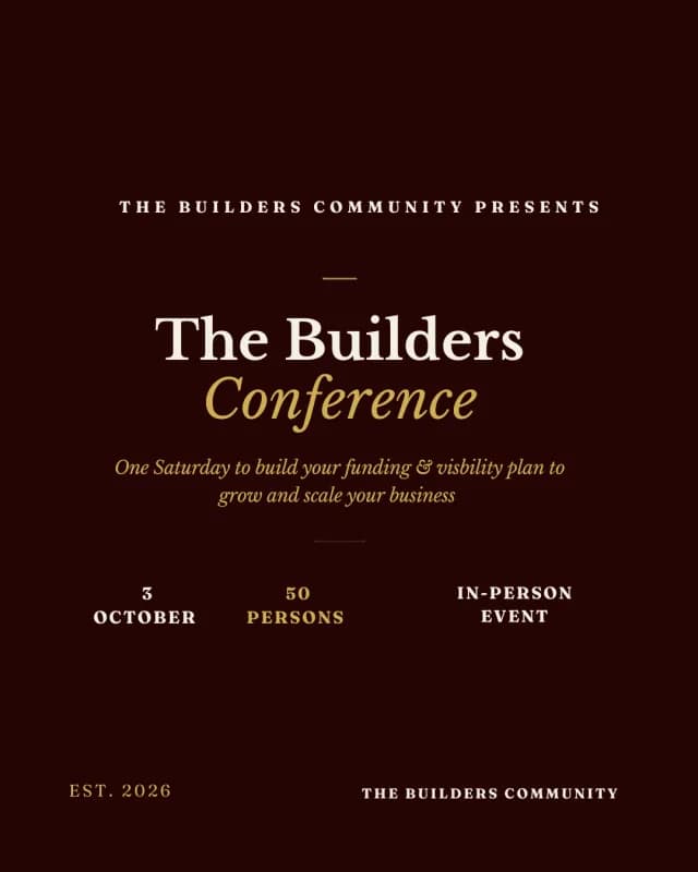 The Builders Conference cover