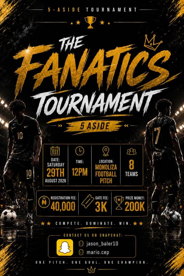 The Fanatics Tournament cover