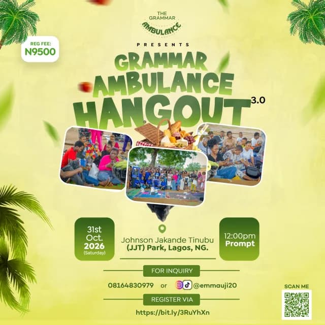 The Grammar Ambulance Hangout 3.0 cover