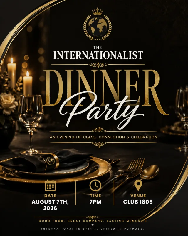 The Internationalist Dinner Party cover