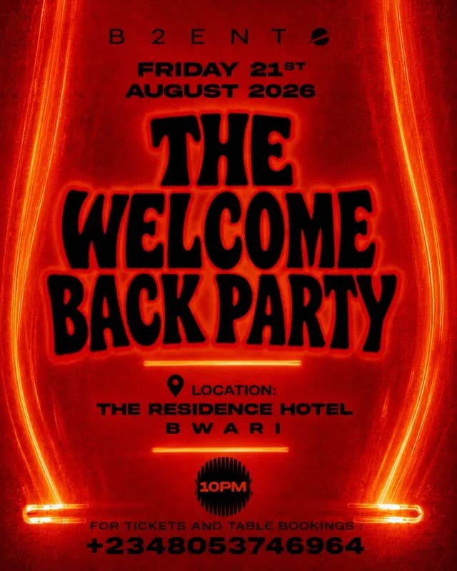 THE WELCOME BACK PARTY cover