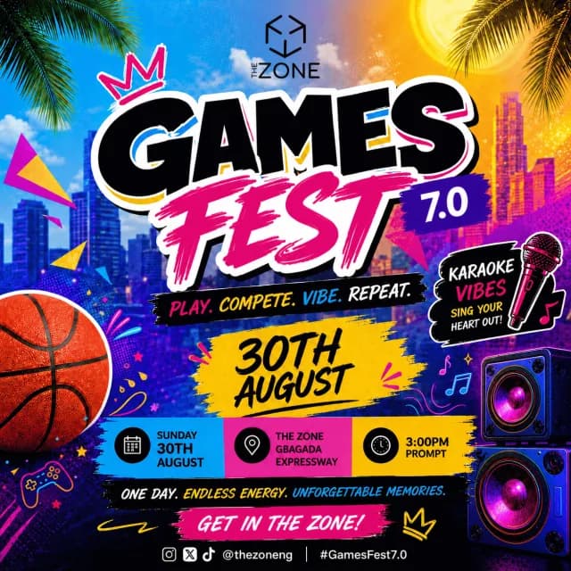 The Zone's Games Fest 7.0 cover