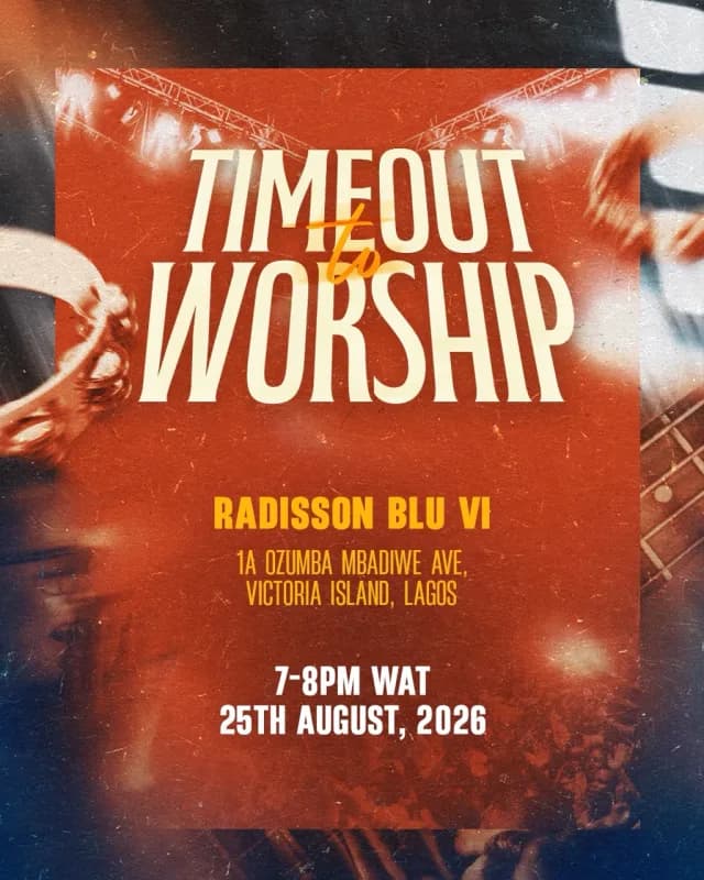 Time Out To Worship- August cover