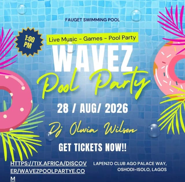 WAVEZ POOL PARTY cover