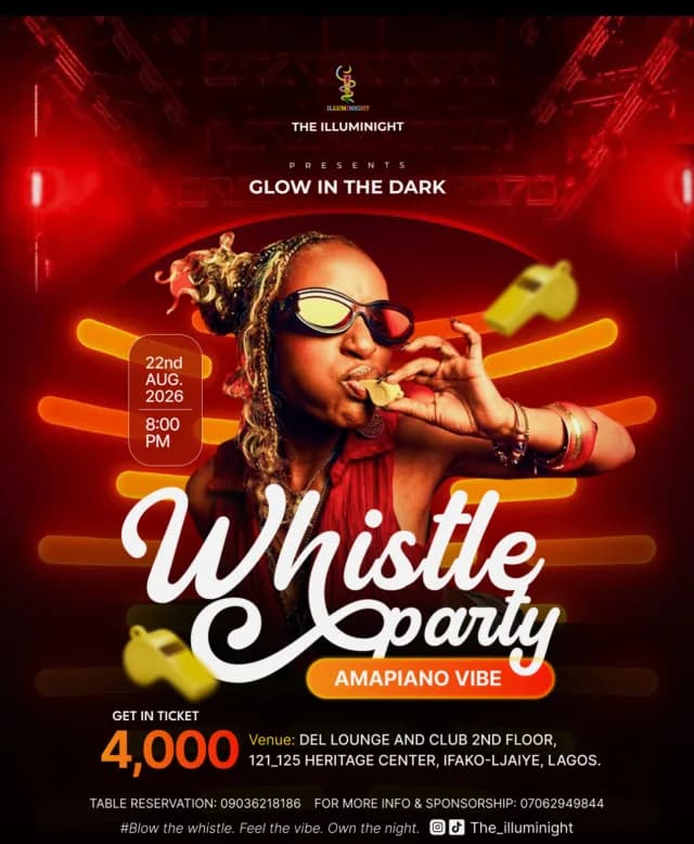 Whistle Party (Amapiano Vibe) cover