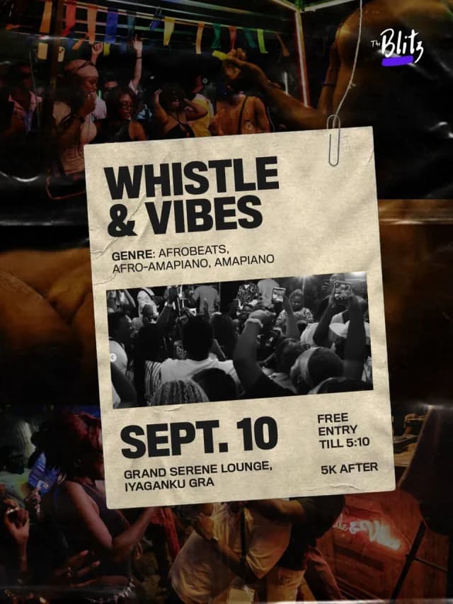 WHISTLE & VIBES 6 | THE BLITZ cover