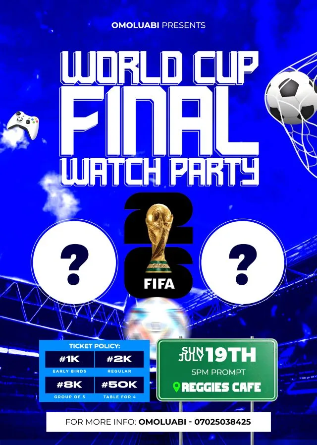 World Cup Final 2026 By Omoluabi cover