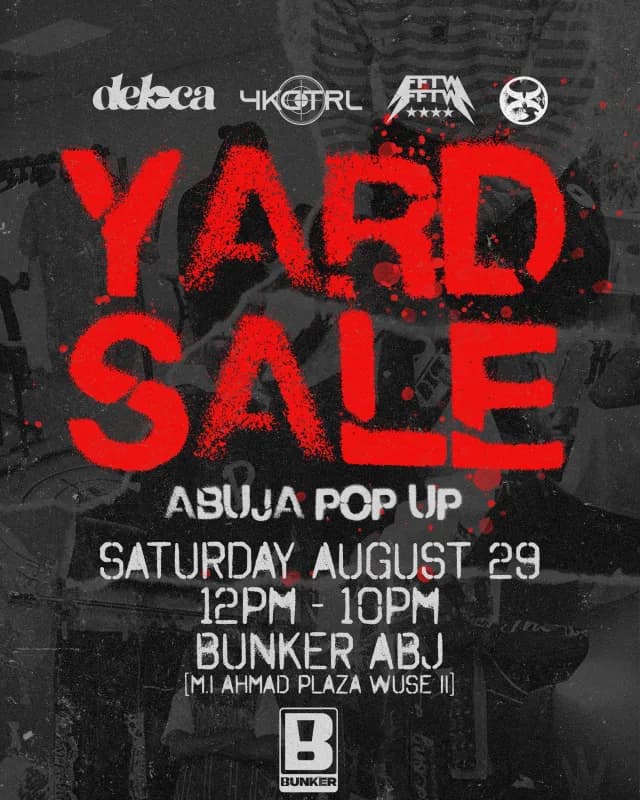 YARD SALE (ABUJA POP-UP) cover
