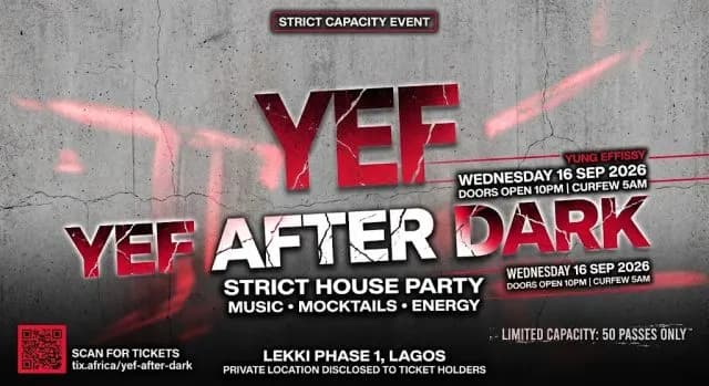 YEF AFTER DARK cover