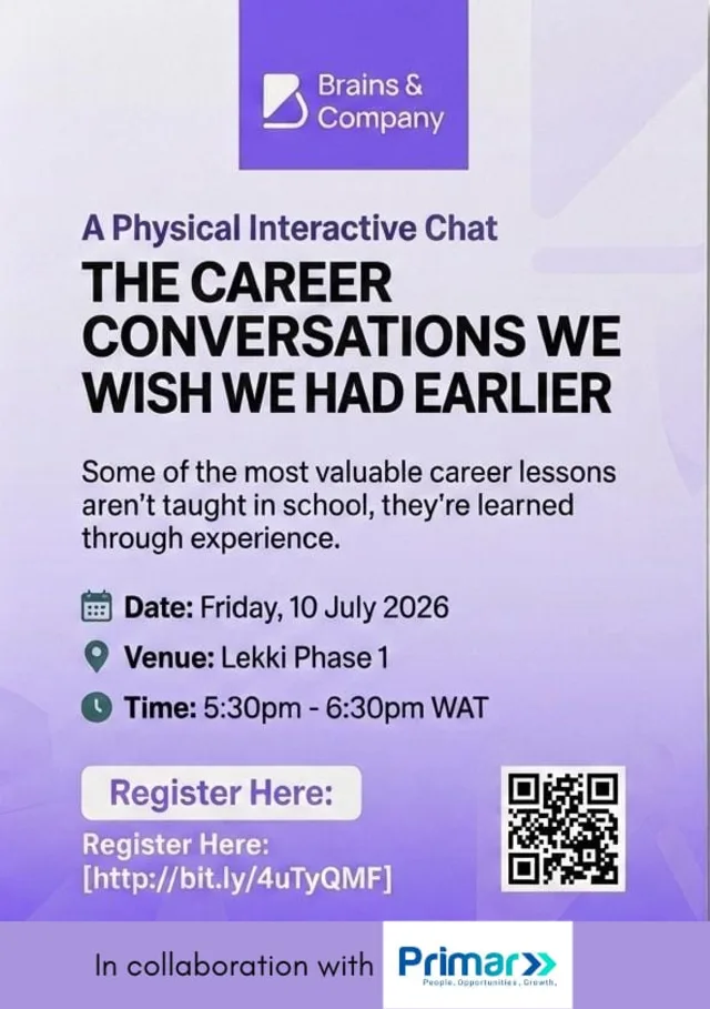 A Physical Interactive Chat On: Career Conversation We Wish We Had Earlier cover