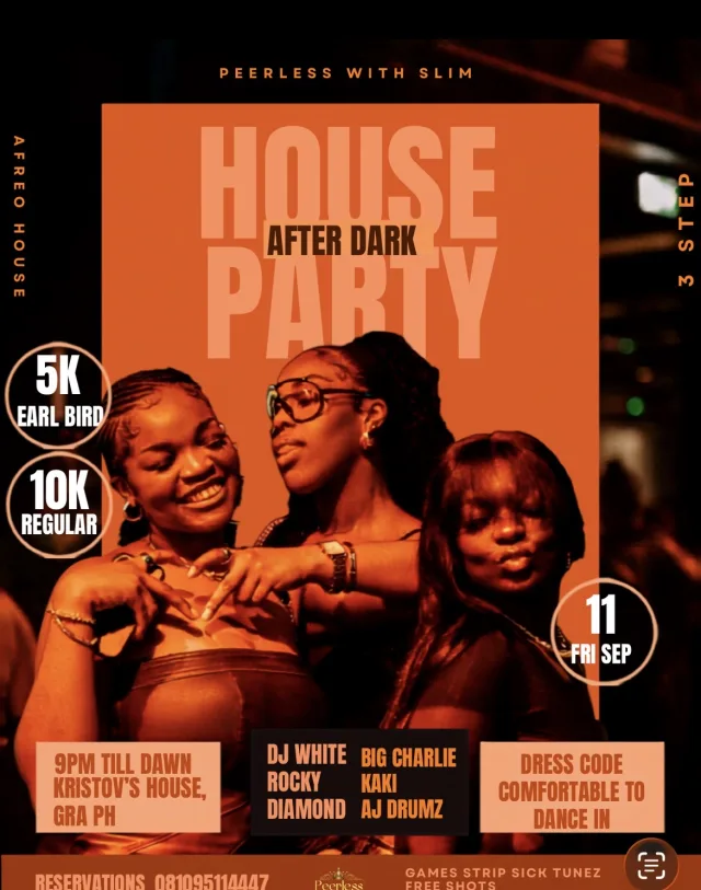 AFTER DARK HOUSE PARTY cover