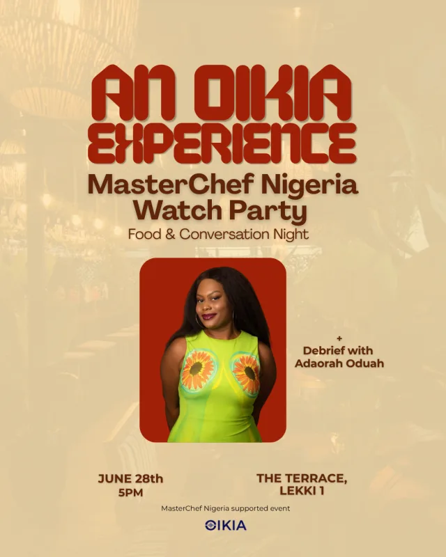 An Oikia Experience: MasterChef Watch Party cover