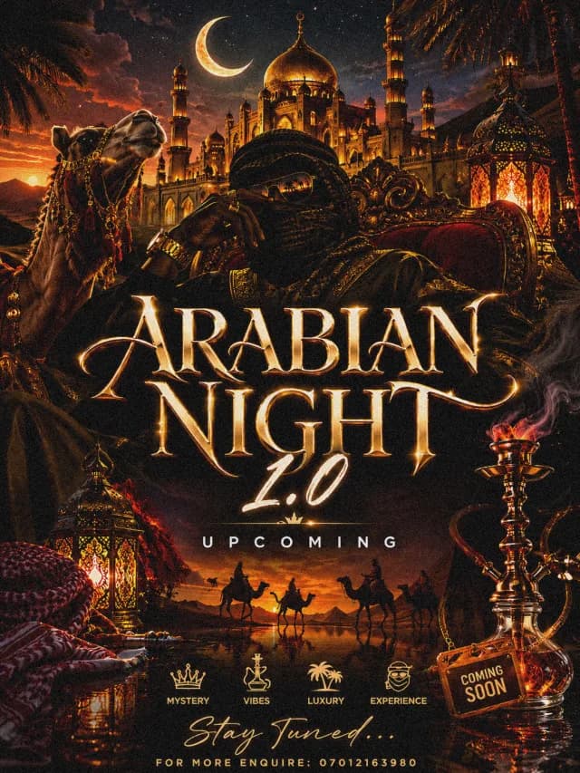 πβ¨ ARABIAN NIGHT β THE ULTIMATE CAMPUS NIGHT! π₯π₯ cover