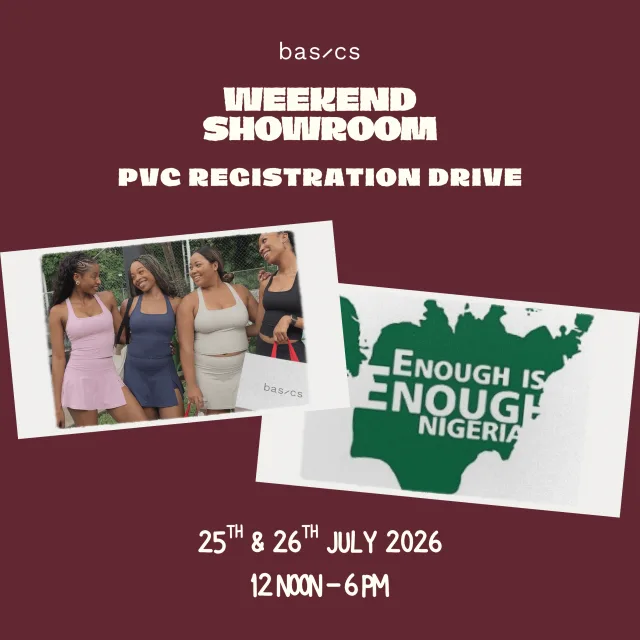 Basics Weekend Showroom: PVC Registration Drive cover