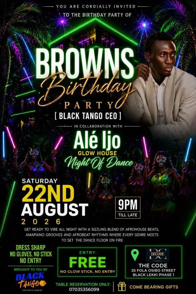 BROWN’s BIRTHDAY X ALE IJO cover
