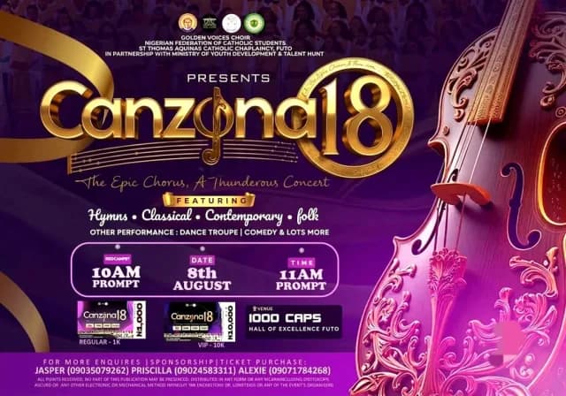 Canzona 18 cover