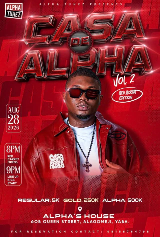 CASA DE ALPHA (Red Room Edition) cover