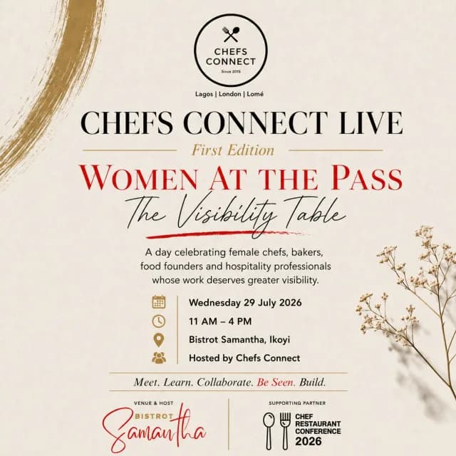 Chefs Connect Live: Women At The Pass — The Visibility Table cover