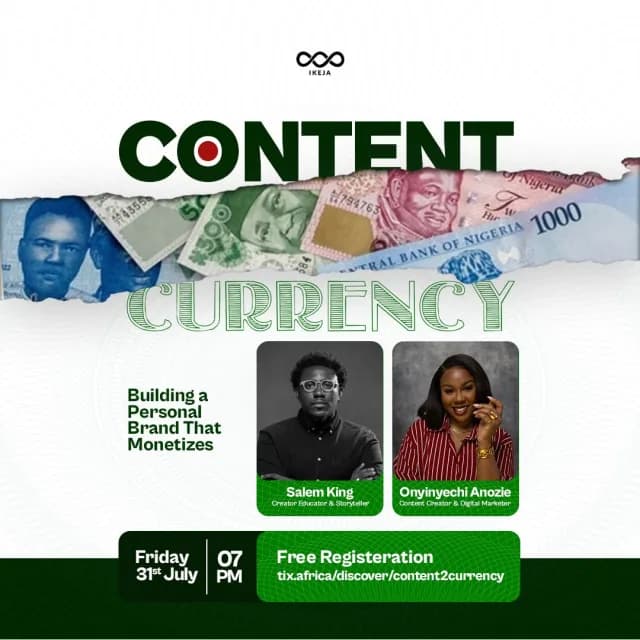 Content To Currency: Building A Personal Brand That Monetizes cover