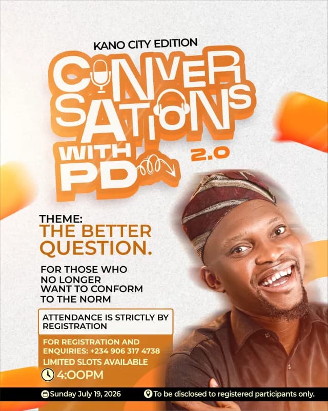 CONVERSATIONS WITH PD cover
