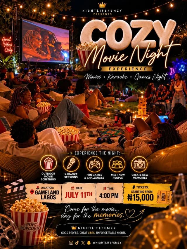 Cozy Movie Night cover