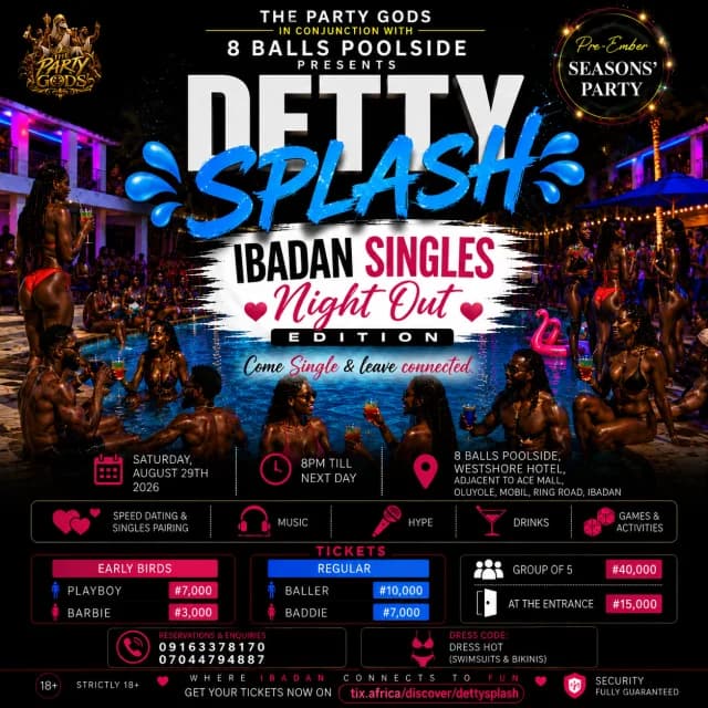Detty Splash cover