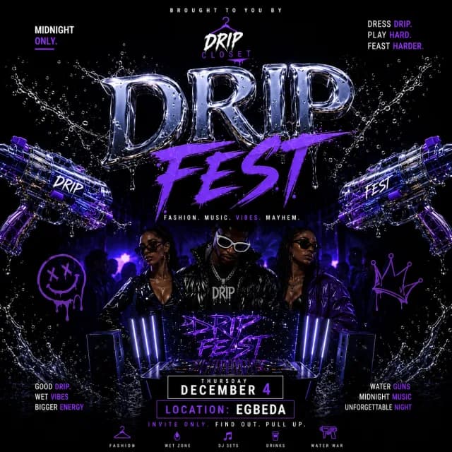 DRIP FEST 2026 cover