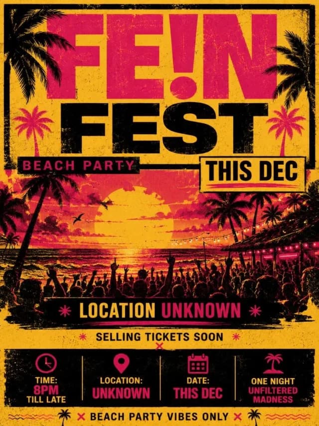 FE!N FEST cover
