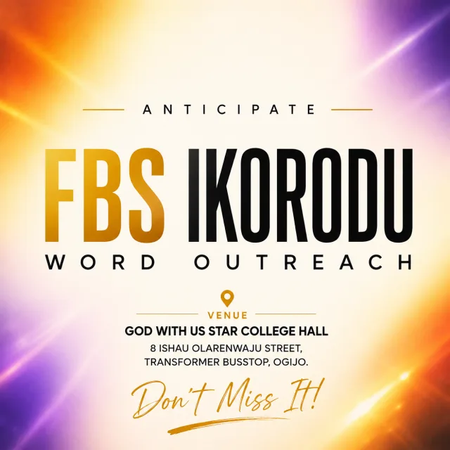 Fellow Bond Servant Ikorodu Word Outreach cover