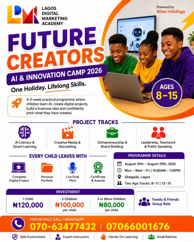 Future Creators Ai And Innovators Camp 2026 cover