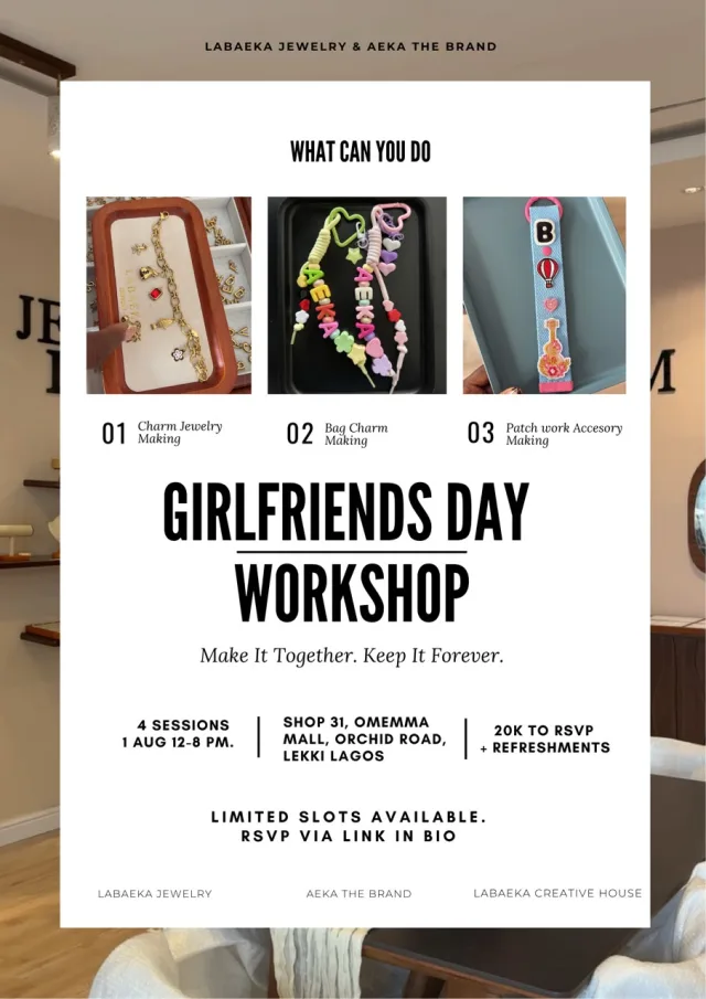 GIRLFRIEND'S DAY WORKSHOP cover