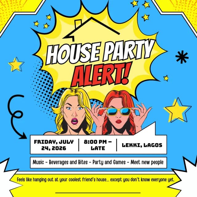 HOUSE PARTY cover