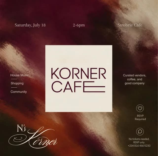 Korner Café cover