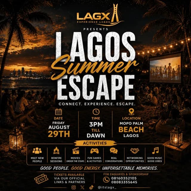 Lagos Summer Escape cover