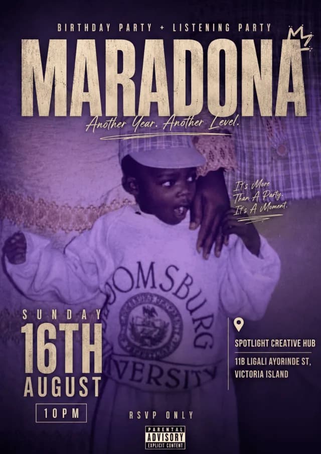 MARADONA cover