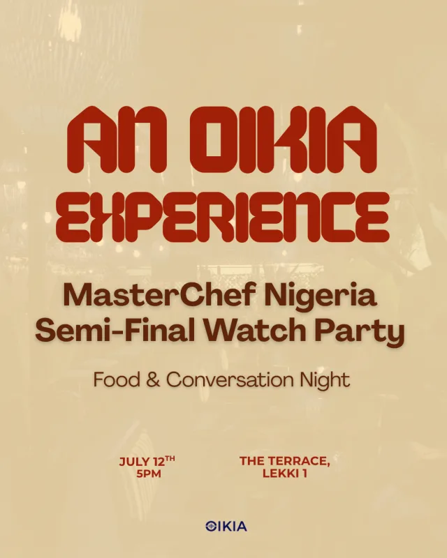 MasterChef Nigeria Semi-Final Watch Party cover