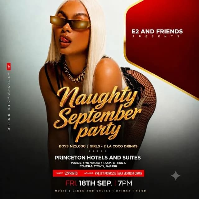 Naughty September cover