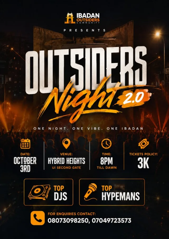 Outsiders Night 2.0 cover
