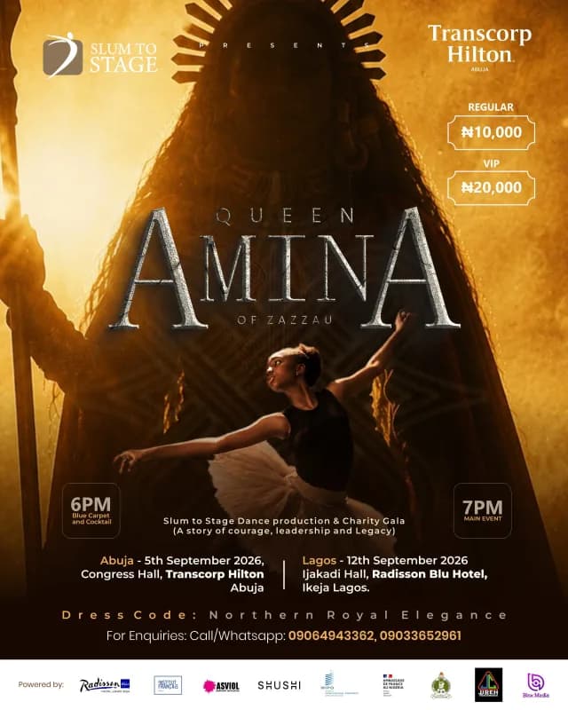 Queen Amina Of Zazaau Dance Production / Charity Gala cover