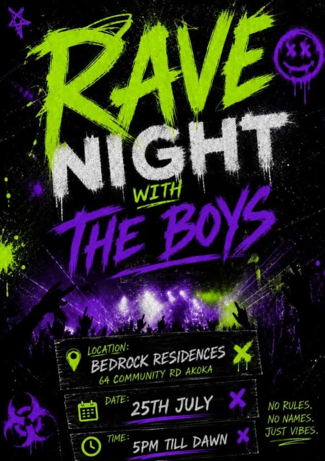 RaveNightWithTheBoys cover