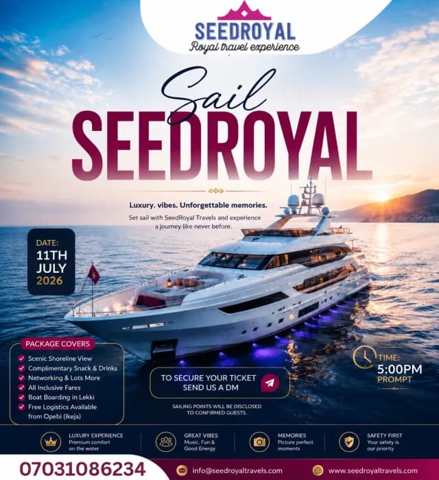 SeedRoyal Travel Sail & Network Cruise Experience cover