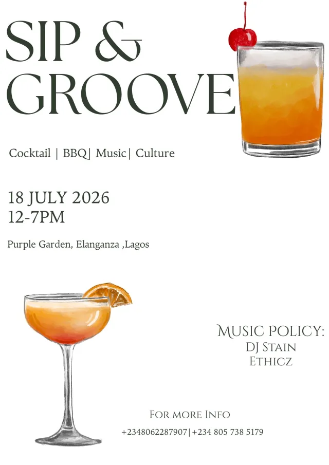 Sip & Groove cover