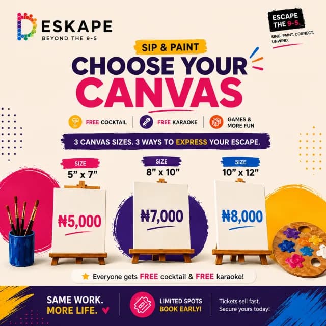 Sip & Paint With Deskape cover