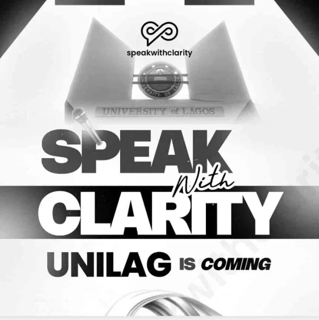 SPEAK WITH CLARITY UNILAG cover