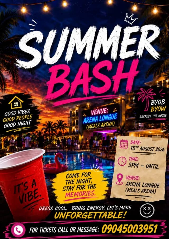 Summer Bash 2026 cover