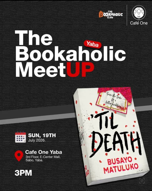 The Bookaholic Meetup, Yaba cover