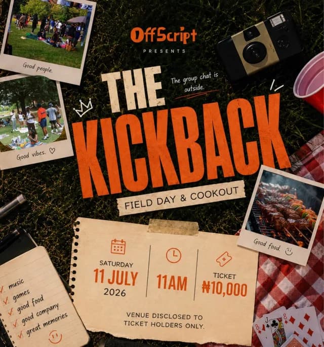 The KICKBACK: OffScript’s Summer Cookout & Field Day cover
