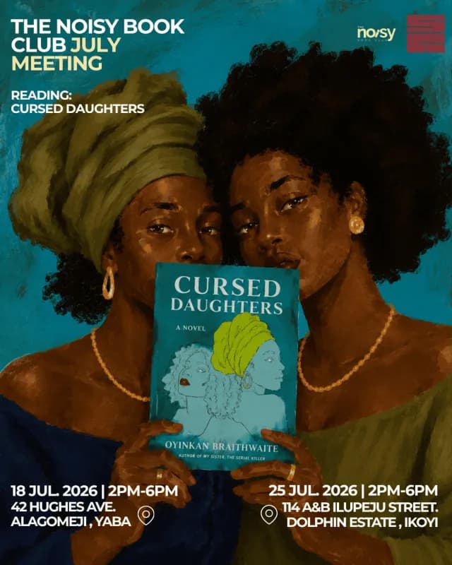 The Noisy Book Club - July Meeting (Mainland Chapter) cover