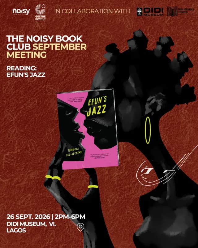 The Noisy Book Club—September Book Club Meeting cover