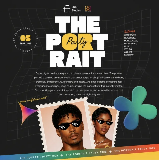 THE PORTRAIT PARTY cover